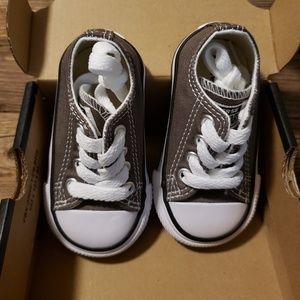 CONVERSE ALL STAR INFANT SIZE 3 GRAY NEW IN BOX